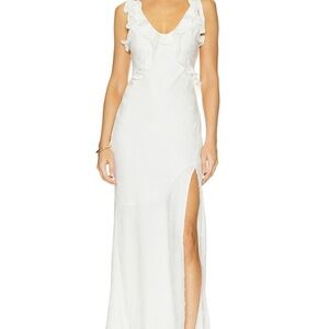 ASTR the label Sorbae Ruffle Maxi Dress